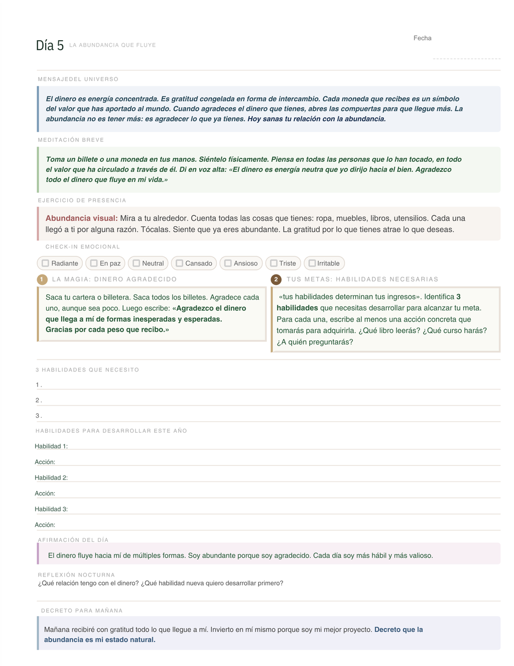 DIARIO DE BIENESTAR Y PLANIFICACIÓN MENSUAL