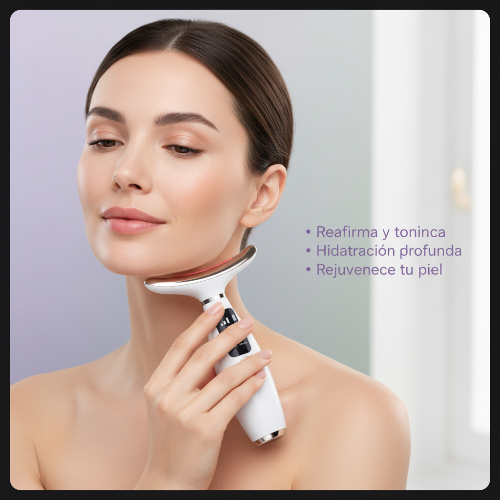 Dispositivo de belleza formato cuadrado